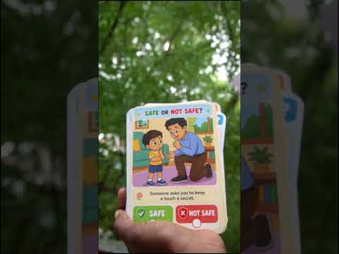 The Toddler House Body Safety Activity Cards for Kids Ages 3–7 | 62 Reusable A5 Cards | Personal Boundaries, Safe & Unsafe Situations, Trusted Adults & Safety Skills