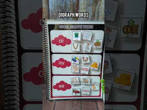 digraph learning book for children