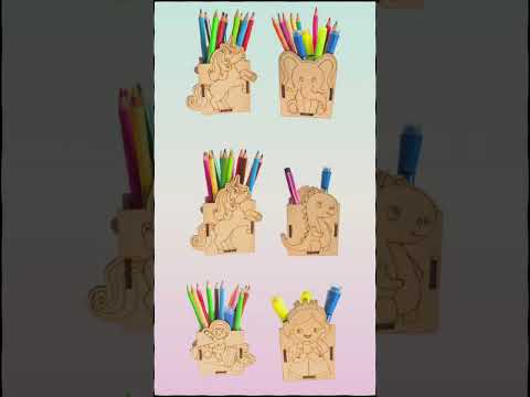 MDF pen stand craft kit