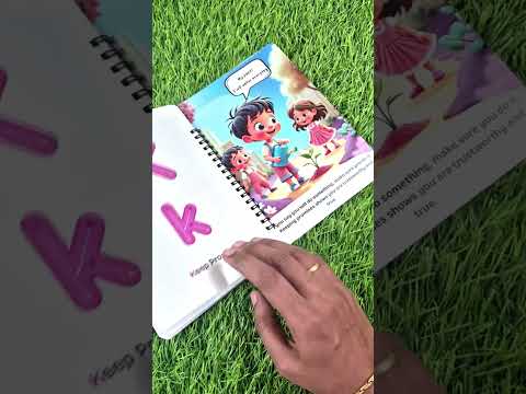 A–Z Good Habits Book for Kids | Daily Routine, Manners & Life Skills Learning Book (Age 2–6)