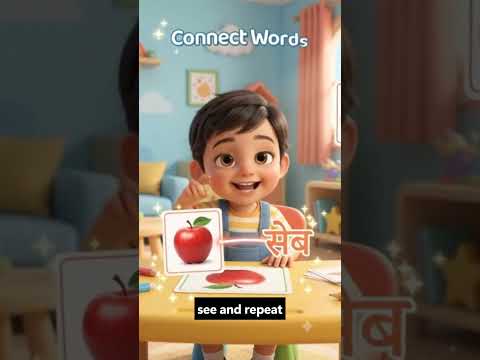 Hindi matching book for preschoolers