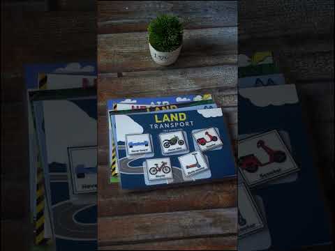 reusable vehicle sorting mats for kids