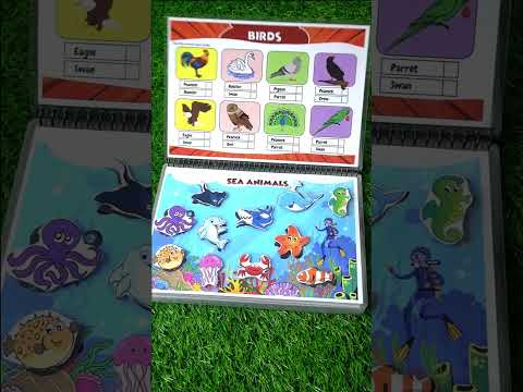 18-in-1 Preschool Busy Book for Kids | Educational Activity Book for Ages 1–4