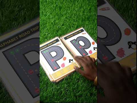 Alphabet & Number Road Trip – Reusable Alphabet & Number Tracing Book for Toddlers A5