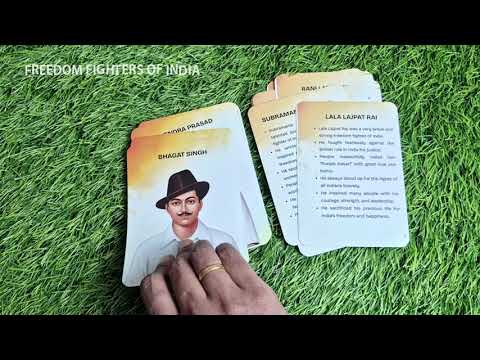 Freedom Fighters of India – Flash Cards