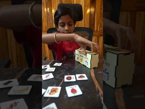 educational food sorting toy for kids