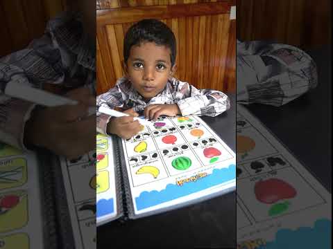 Kulanthaiyum Tamilum Preschool Tamil Activity Book | Reusable Tamil Learning Binder for Kids (Age 2–3.5 Years)