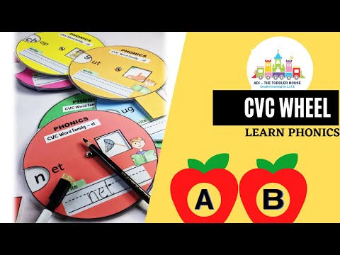 Phonics CVC WHEEL