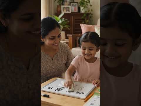 Tamil Arichuvadi Busy Book for Kids | Uyir & Mei Ezhuthukal Learning Activity Book | Reusable Montessori Preschool Book (Age 2–3.5 Years)