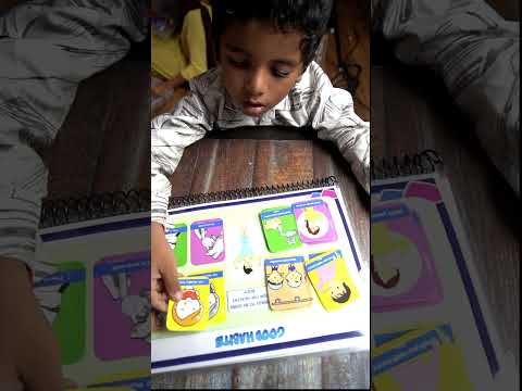 My Body Level 1 Preschool Busy Book | Human Body & Body Parts Learning Activity Book for Kids 2–5 Years
