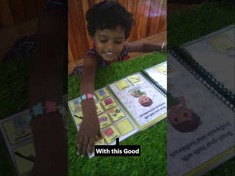 Good Hygiene Busy Book for Toddlers (2+ Years) | Interactive Montessori Learning Activity Book