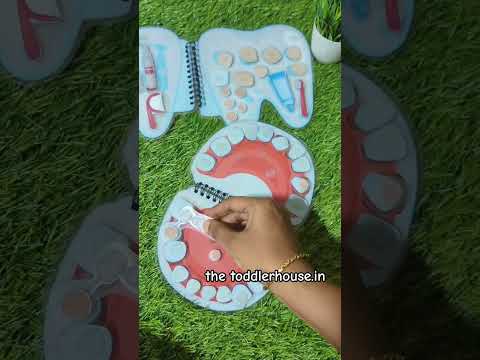 Dental Hygiene Busy Book for Toddlers