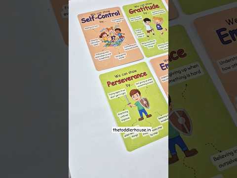 My Character Trait Cards for Kids