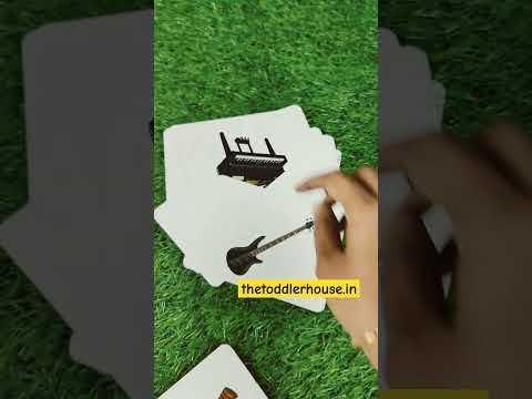 Musical Instruments – Right Brain Educational Flashcards