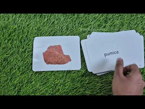 Rocks and Minerals - Right Brain Flash Cards