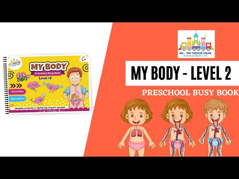My Body Level -2 Preschool busy book