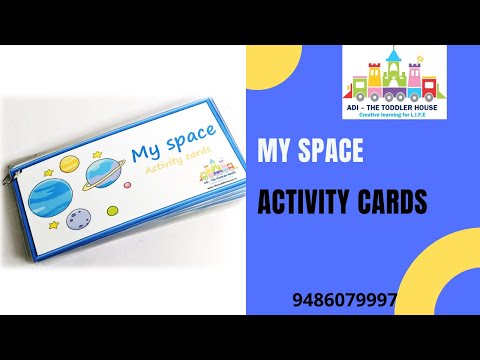My space activity cards – Solar system
