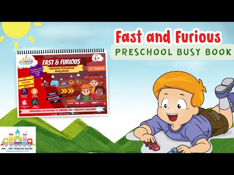 Interactive Busy Book for Preschoolers