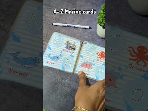 Ocean Animals Memory Cards