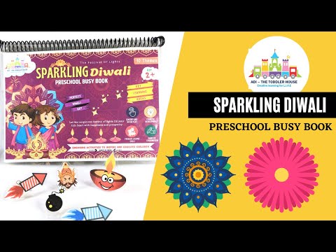 Sparkling Diwali Preschool busy book