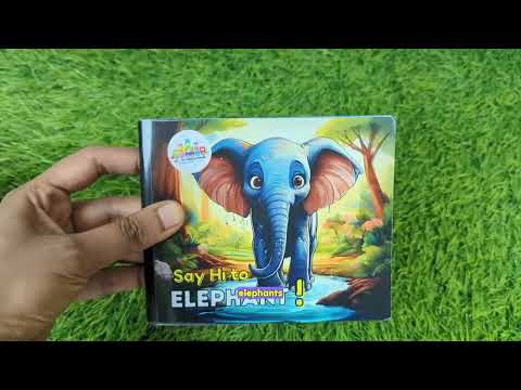 📚 Say Hi to Wild Animals – Pack 1