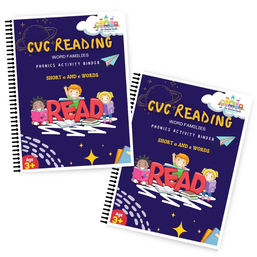 Interactive CVC word phonics activity for preschoolers