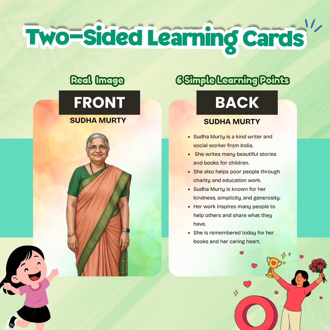 women of India flash cards