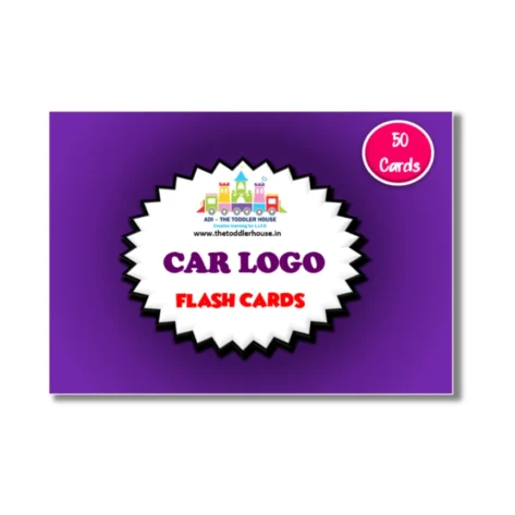 Car logo flash cards. Car brand names