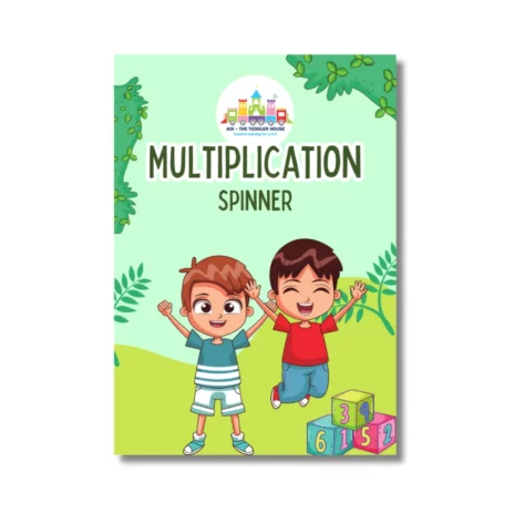 Multiplication spinner for kids